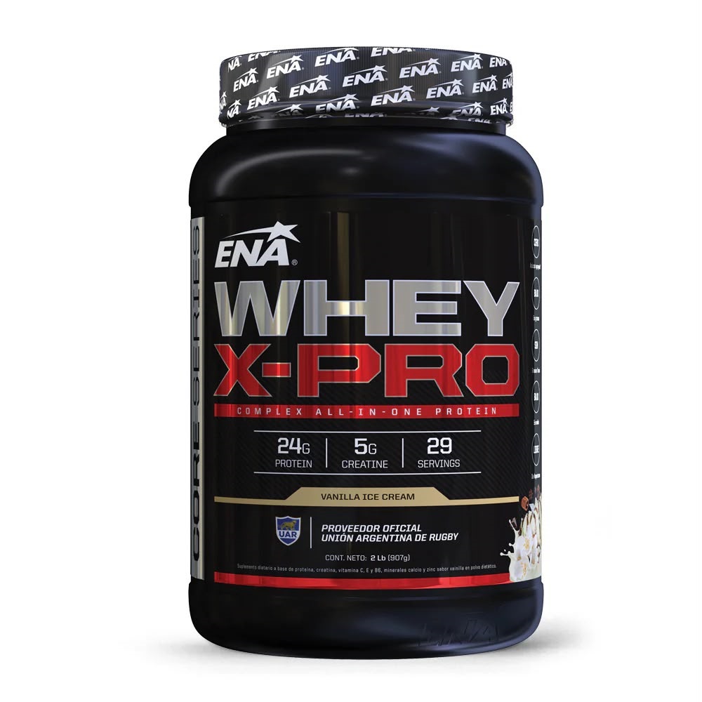 ENA Whey X-Pro 907 gramos sabor vainilla